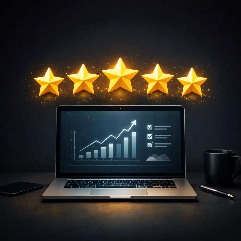 five star reviews on Fiverr for AI services