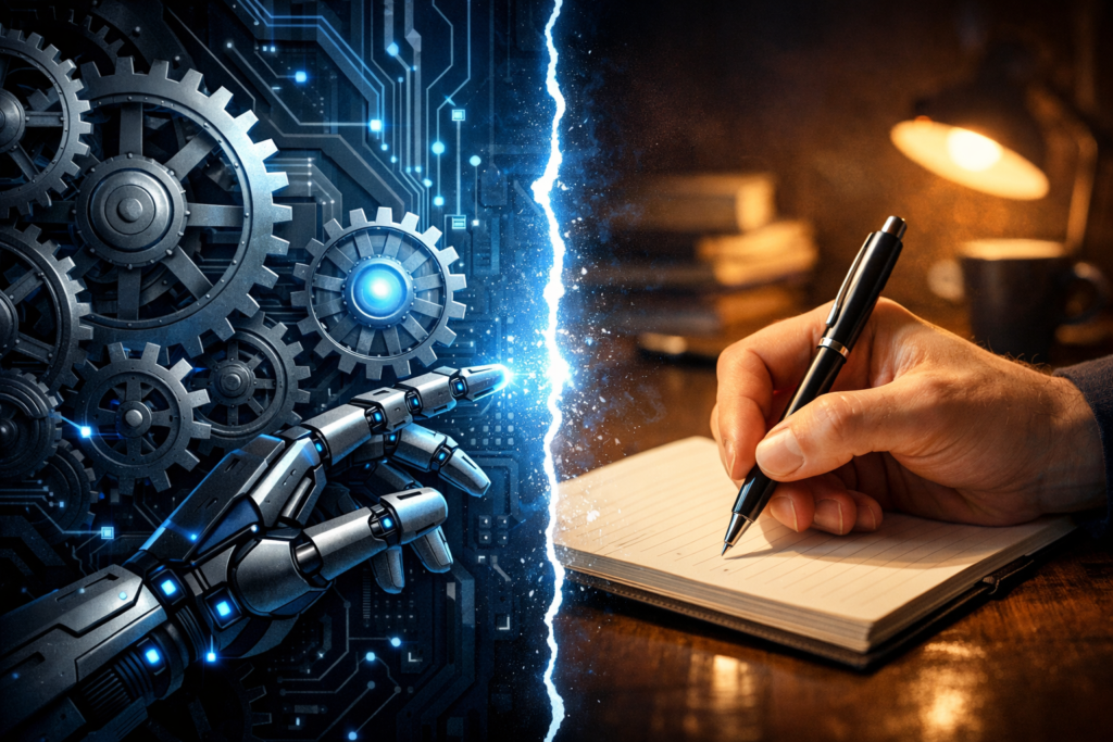 Claude AI and human collaboration for SEO writing