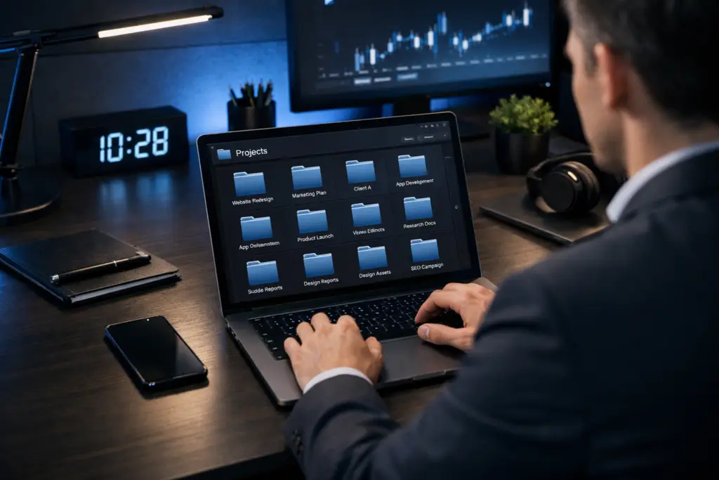 how Claude AI Projects organizes your work