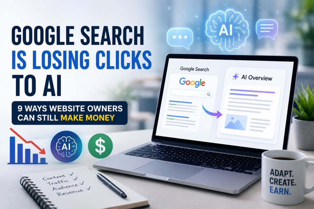 Google Search Is Losing Clicks to AI